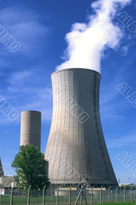 industrial site in nuclear power generation