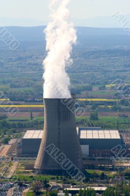 industrial site in nuclear power generation