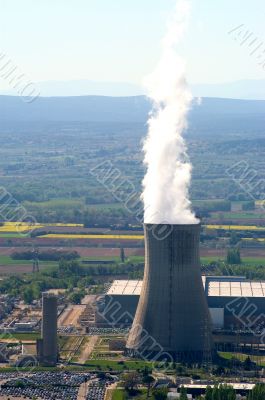 industrial site in nuclear power generation