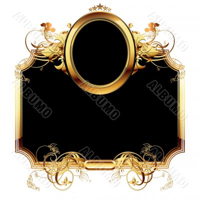 ornate frame