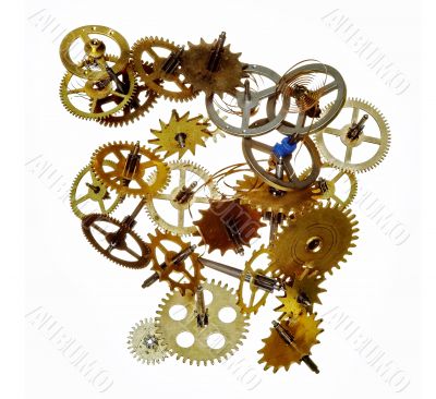 broken clockwork mechanism
