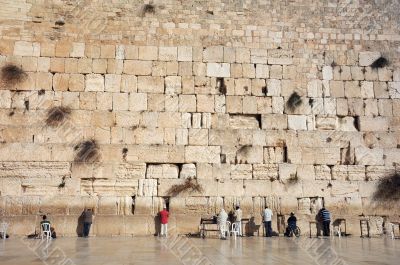 At the Wailing Wall