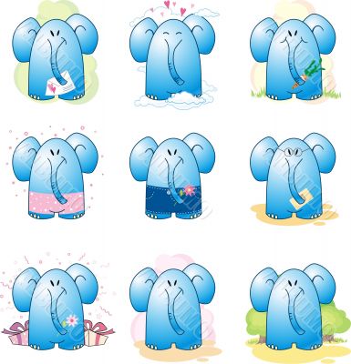 Cartoon Elephant Cartoon Elephant