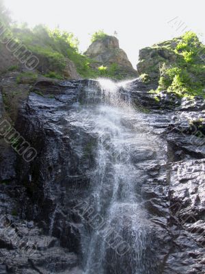 Waterfall. Caucas