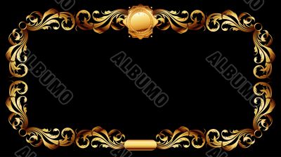 ornate frame