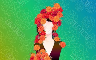 Beautiful Digital Art Girls Silhouettes