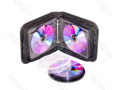 purse for DVD and CD discs purse for DVD and CD discs