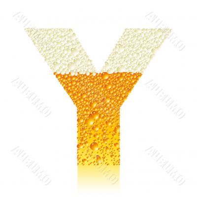 alphabet beer Y