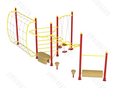 Colorful playground