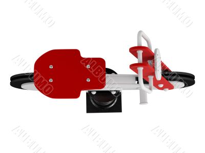 Motorcycle spring toy Motorcycle spring toy