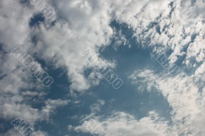 Cumulus with a gleam