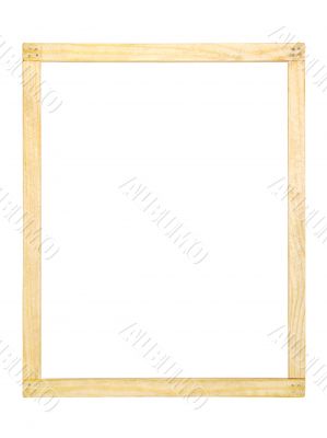 homemade simple wooden frame