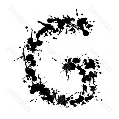 alphabet ink G alphabet ink G