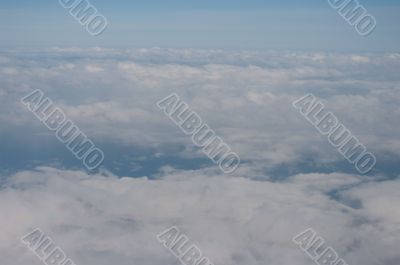 Clouds shot from aircraft. Clouds shot from aircraft.