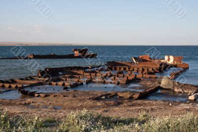 Cemetery of ships.