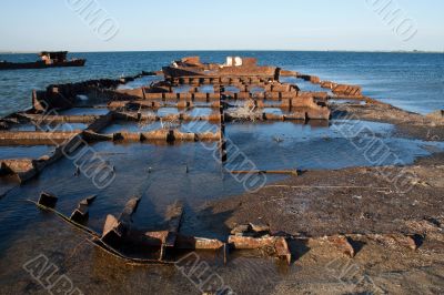 Cemetery of ships.