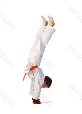 Aikido boy.Martial Arts