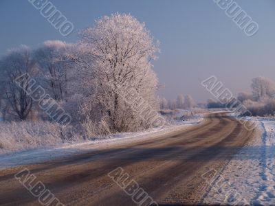 Winter road