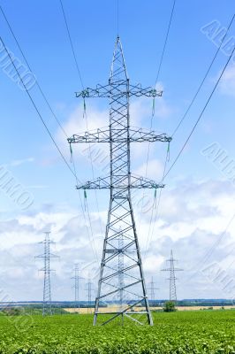 power line power line