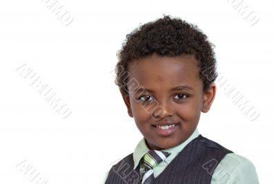 Smiling Ethiopian boy
