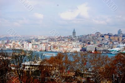 Bosphorus view from Topkapi palace