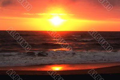sea sunset sea sunset