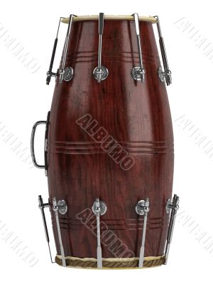 Double-headed hand-drum