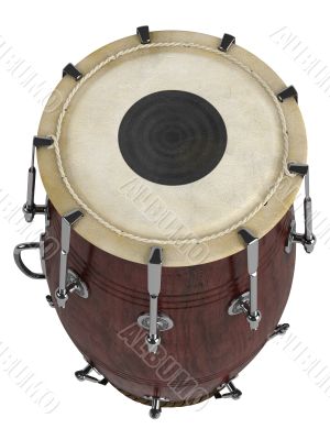 Double-headed hand-drum