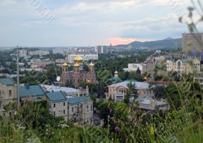 Pyatigorsk. Panorama. North Caucas. Church