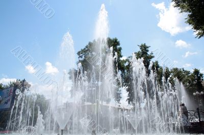 fountain jets