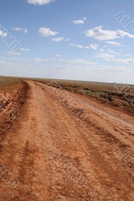 Way in the steppe