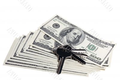 hundred dollar bills and keys from apartment hundred dollar bills and keys from apartment