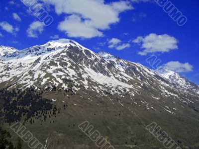 Mountain landscape. North Caucas