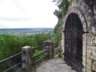 Lermontov's Grotto. Pyatigorsk.  North Caucas