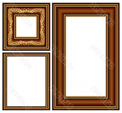 vintage baguette frames