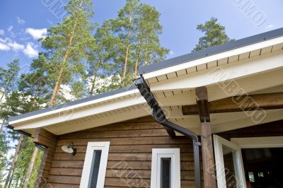 Scandinavian house facade