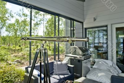 Scandinavian house interior