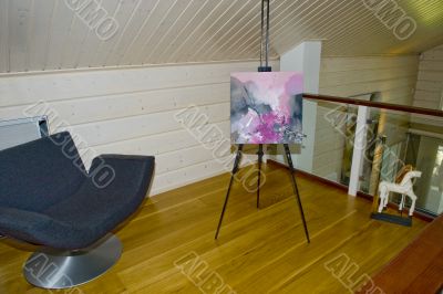 Scandinavian house interior