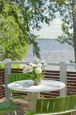 Summer terrace