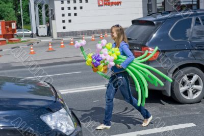 Balloons seller 