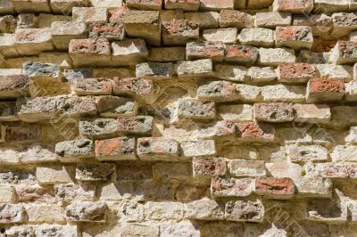 Antique brick wall