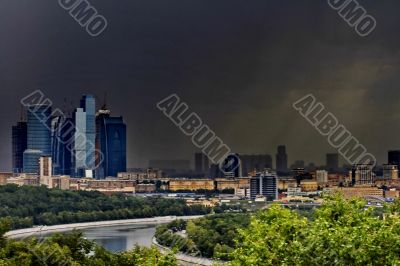 panorama of Moscow panorama of Moscow