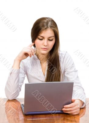 beautiful girl with laptop beautiful girl with laptop