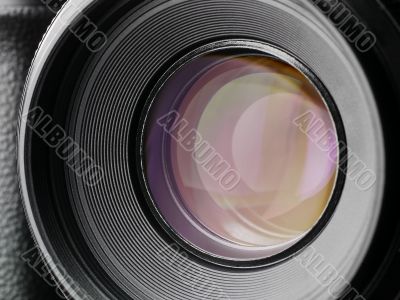 camera lens - shot - no blades
