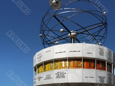 Berlin - World Time Clock at Alexanderplatz