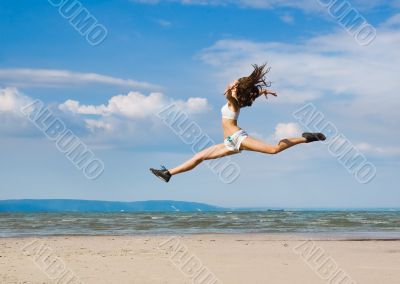 flying girl flying girl