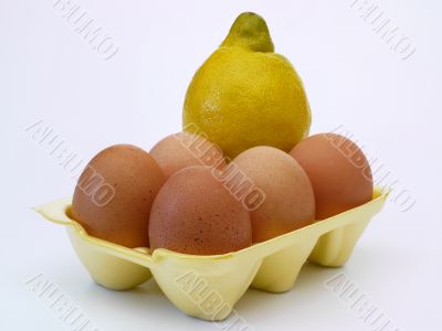 Lemon with Eggs