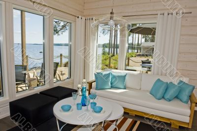 Scandinavian house interior