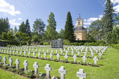 Military cemetery