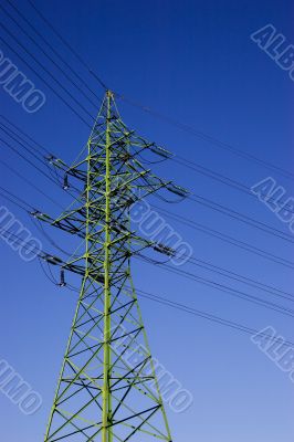 High voltage electric line